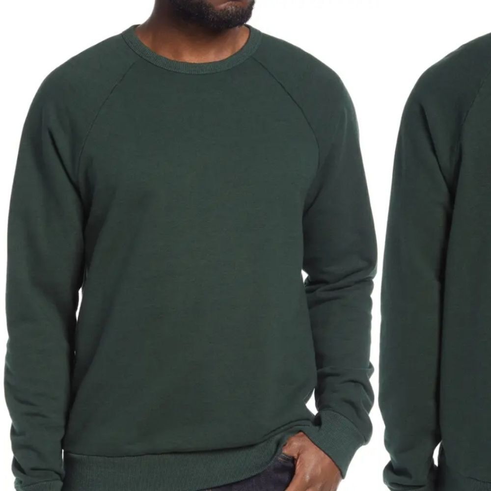BRAND NEW GOODIELLOW &CO CREWNECK LONG SLEEVES RIBBED CUFFD MEN'S SWEATER